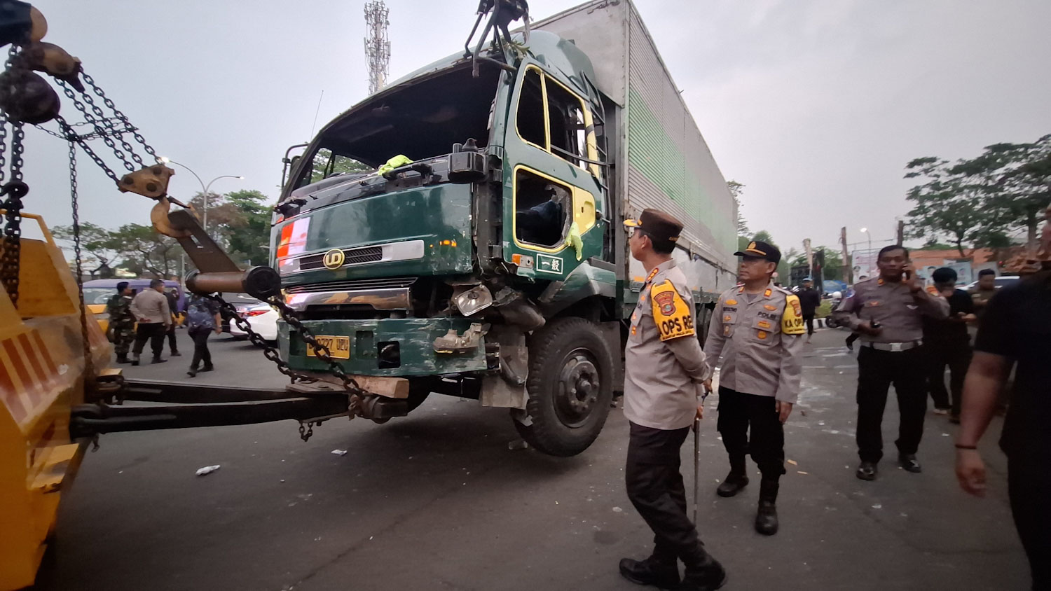 Bisakah seorang sopir truk kontainer yang meninggal di Tangerang selamat setelah mengalami pendarahan otak?