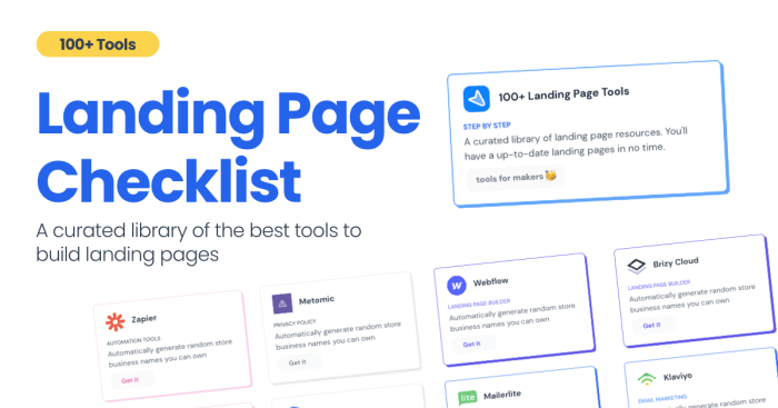 Creating a Landing Page Optimization Checklist Maximizing User Experience