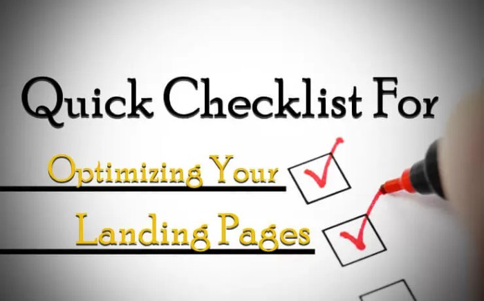 Creating a Landing Page Optimization Checklist Boost Your Conversion Rates Now